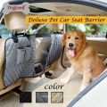 Doglemi New Deluxe Vehicle Travel Car Pet Dog Asiento de coche Valla Barrera de seguridad